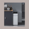 Cestino Pattumiera a Scomparsa 20 Lt in Acciaio Inox JAH9811-20L [50e0eeff]