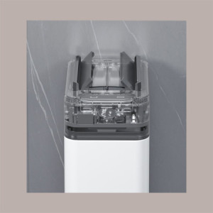 Cestino Pattumiera Automatica con Sensore 9 Lt in Acciaio Inox Bianco con Fissasacco JAH9809-9L [ecf4d9e6]