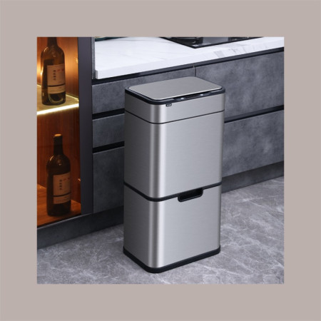 Cestino Pattumiera Automatica con Sensore 50 Lt in Acciaio Inox JAH8892 50L [b72e05f4]