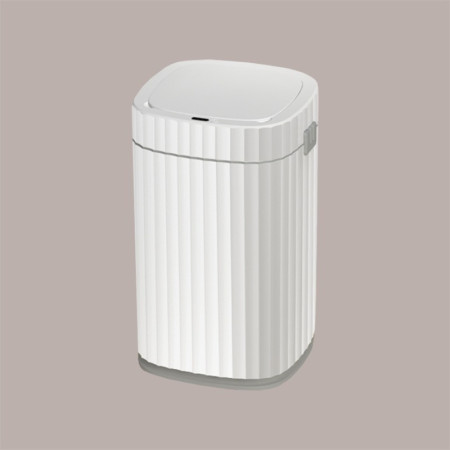 Cestino Pattumiera Automatico con Sensore da 15 Lt Bianco Grigio JAH5912 [06bfa9f8]