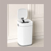 Cestino Pattumiera Automatico con Sensore da 15 Lt Bianco Grigio JAH5912 [68842bf1]