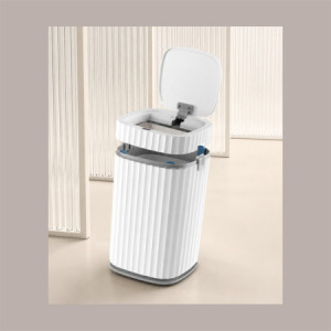 Cestino Pattumiera Automatico con Sensore da 15 Lt Bianco Grigio JAH5912 [dac9adeb]