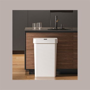 Cestino Pattumiera Automatico con Sensore da 50 Lt Bianco JAH5009