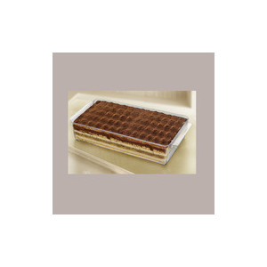Contenitore in Plastica Porta Tiramisù Cristallo Trasparente da 3 Porzioni misura 0 10 pezzi