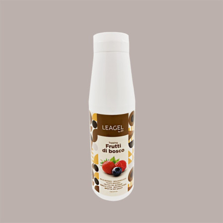 Topping Gusto Frutti di Bosco Salsa Dolce per Gelati Dessert Yogurt Leagel 1 Kg [871cd902]