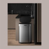 Cestino Pattumiera Automatica con Sensore 60 Lt in Acciaio Inox Titanio Smontabile [b979ed46]