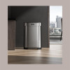 Cestino Pattumiera Automatica con Sensore 60 Lt in Acciaio Inox Titanio Smontabile [0b346b5c]