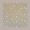 Cesto per Confezioni Regalo Natalizie in Cartoncino Avana grafica Stelle Bianche Galaxy Rettangolare Grande 400x300H1 [3a1c84b7]