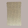Cesto per Confezioni Regalo Natalizie in Cartoncino Marrone grafica Natale Words Rettangolare 400x300H120mm 10 Pz [021806a5]