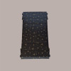 Cesto per Confezioni Regalo Natalizie in Cartoncino Nero grafica Stelle Oro Rettangolare Piccolo 310x220H90mm 10 Pz [22ace1f0]