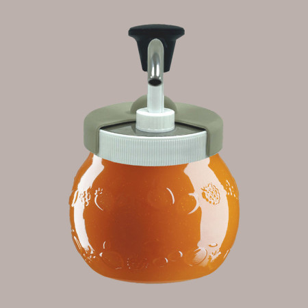 Dispenser Erogatore Dosatore con Pompa in Acciaio per Creme e Salse Menz&Gasser [153360c0]