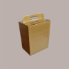 Cesto per Confezioni Regalo Natalizie in Cartoncino grafica Skin Oro Rettangolare Piccolo 310x220H90mm 10 Pz [486e5cc6]