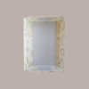 Cesto per Confezioni Regalo Natalizie in Cartoncino grafica White Rettangolare Grande 400x300H120mm 10 Pz [09c852c3]