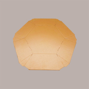 Cesto Vassoio Esagonale Fibra Oro per Cesti Regalo 380x300 H100 mm 5 Pz [b6d4b333]