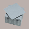 Tovagliolo Carta 2 Veli Grigio Effetto Tessuto Mirò Astor 38x38mm 80 Pz [6566950c]