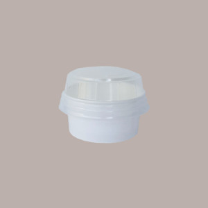 Coppetta Gelato Dessert Piccola Carta Bianca Politenata 120cc 250 Pz