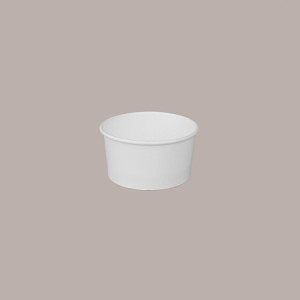 Coppetta Gelato Dessert Piccola Carta Bianca Politenata 120cc 250 Pz [912f2bb1]