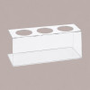 Supporto Trasparente a 3 Fori per Dispenser Salse Creme Spalmabili Marmellate da 950 ml [c063d465]