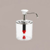 Distributore Dosatore Salse e Creme Plexiglass 3 dispenser 950 ml Finitura Bianche [b9a4a5af]